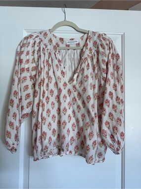 Emerson Fry India Collection blouse, XS